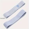 4pcs Yoga & Pilates Resistance Band Set – Elastic Stretch Bands For Hip Training, Fitness & Body Shaping – Durable Polyester Fabric Yoga Strap Yoga Mat Strap