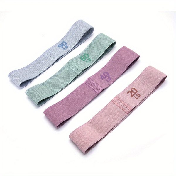 4pcs Yoga Resistance Tension Rope, Non-slip Elastic Bands, Suitable For Fitness, Body Stretching, Yoga Shaping, Strength Training