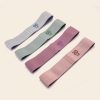 4pcs Yoga Resistance Tension Rope, Non-slip Elastic Bands, Suitable For Fitness, Body Stretching, Yoga Shaping, Strength Training
