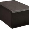 Foam Yoga Blocks, Black,4 x9 x 6 Inches with long-lasting performance