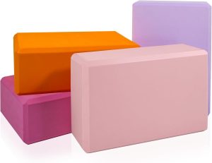 Yoga Blocks 4 Pack – Premium EVA Foam Yoga Blocks