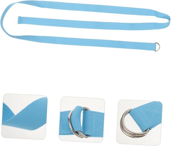 2pcs Yoga Stretching Belt Yoga Strap Stretch Bands Gym Supplies Yoga Band Yoga Supply Stretching Strap