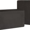 Foam Yoga Blocks, Black,4 x9 x 6 Inches with long-lasting performance