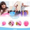 Exercise Ball For Workout, Anti-Burst Yoga Ball For Stability, Fitness And Physical Therapy, With Pump