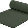Yoga Mat 1/2″ Thick w/Nylon Strap for Men & Women – Non Slip Exercise Mat for Yoga, Pilates, Stretching, Floor & Fitness Workouts