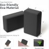 Yoga Blocks 2 Pack Meditation Pilates Accessories High Density EVA Cork and Stretching Non-Slip Lightweight Durable Bricks for Improving Poses and Balance,9″x6″x4″ Each,2 Colors Selected