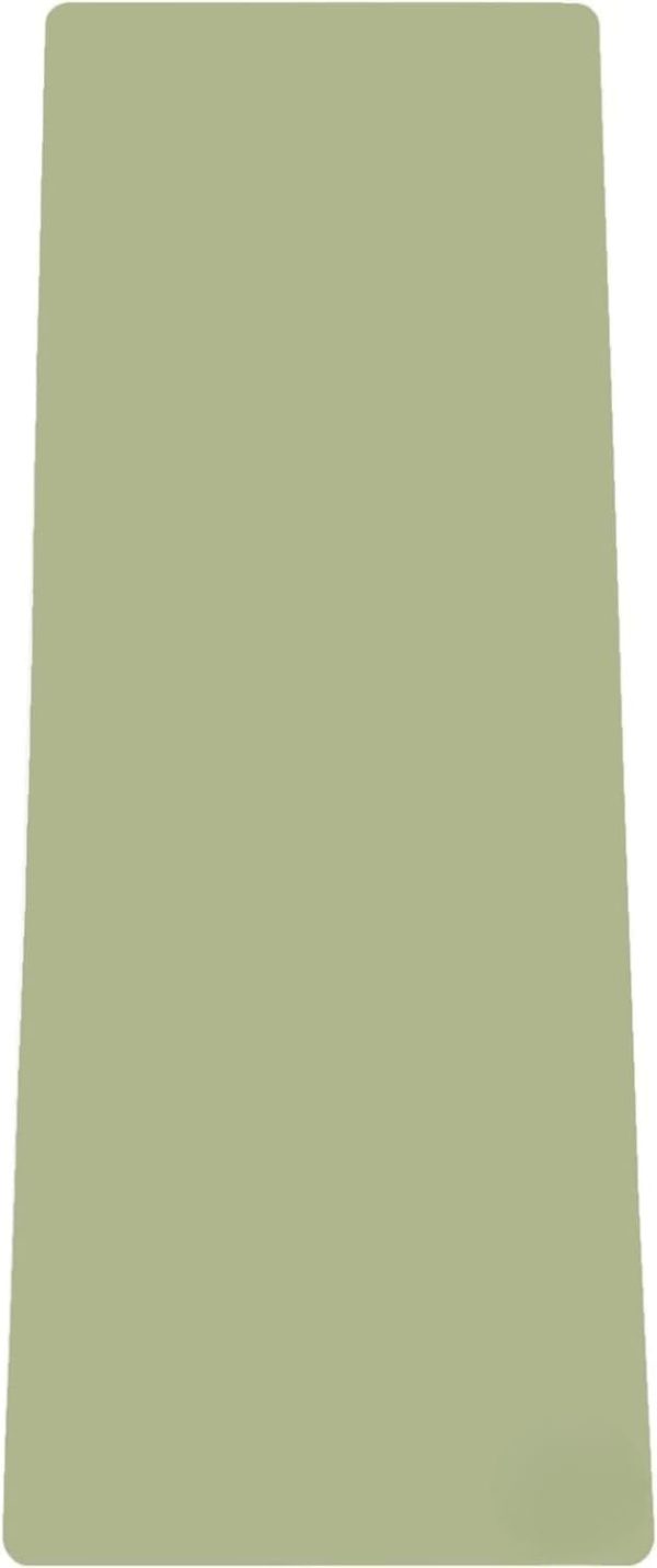 Yoga Mat – 5mm Thick, Extra Wide & Long, Non-Slip Natural Rubber Base & PU Top, Anti-Tear, Ideal for Yoga, Pilates, and Fitness.