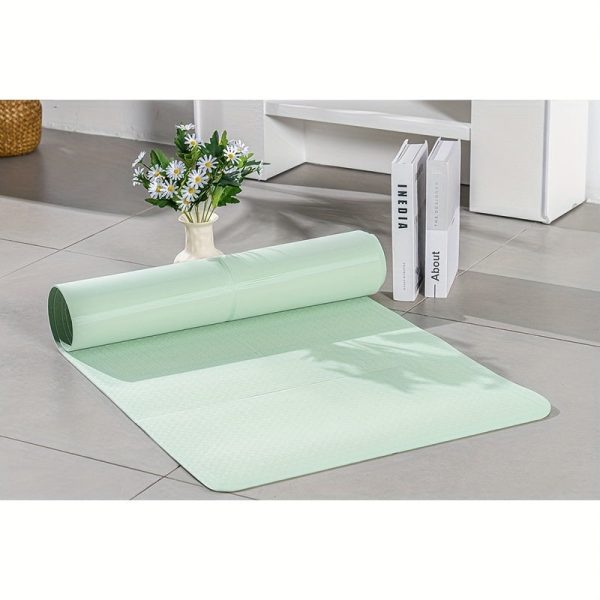 1pc, Foldable Yoga Mat, Non-slip Yoga Pilates TPE Mat For Men And Women, Portable Thick Fitness Mat For Yoga Dance Pilates Training