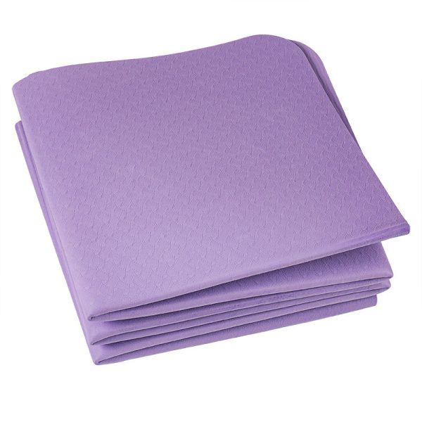 Non-Slip Foldable Yoga Mat for Home Workouts – Lightweight, Portable, and Durable