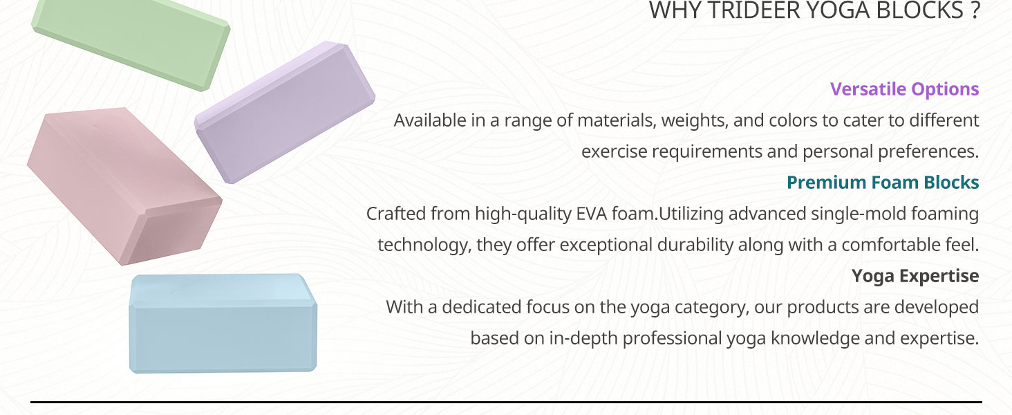 yoga blocks