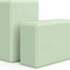 Yoga Block, Soft Non-Slip Surface Premium Foam Blocks, Supportive, Lightweight, Odor Resistant, Yoga Accessories for Pilates Meditation General Fitness Stretching Toning