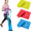 Resistance Bands Elastic Exercise Bands Set for Recovery, Physical Therapy, Yoga, Pilates, Rehab,Fitness,Strength Training