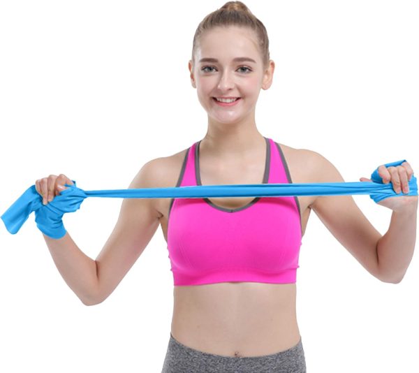 Resistance Bands Elastic Exercise Bands Set for Recovery, Physical Therapy, Yoga, Pilates, Rehab,Fitness,Strength Training