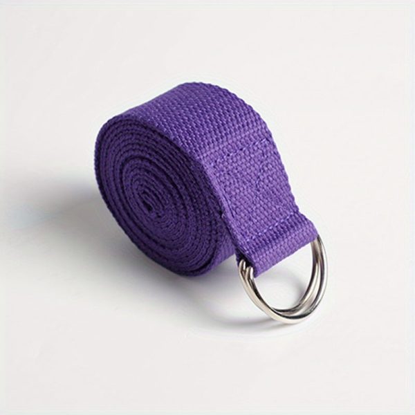 180cm Yoga Stretching Belt: Lengthened Cloth Rope Fitness Sports Stretching Special Band For Maximum Results!