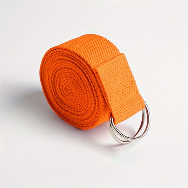 180cm Yoga Stretching Belt: Lengthened Cloth Rope Fitness Sports Stretching Special Band For Maximum Results!
