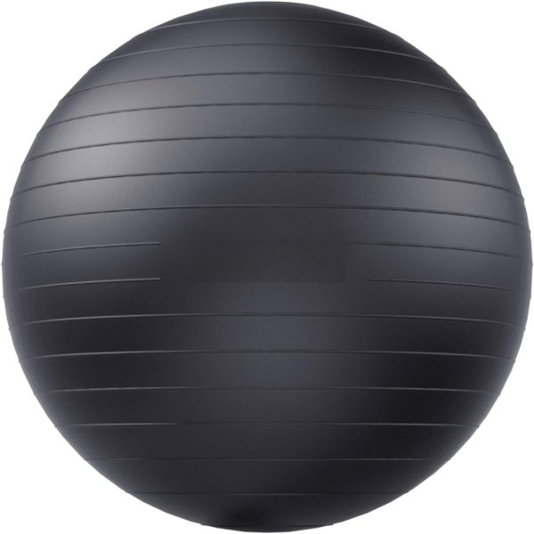 Yoga Ball Exercise Ball for Working Out, 5 Sizes Gym Ball, Birthing Ball for Pregnancy, Swiss Ball for Physical Therapy, Balance, Stability, Fitness, Office Ball Chair, Quick Pump Included