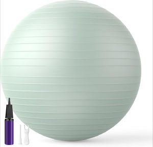 Extra Thick Exercise Ball Yoga Ball for Workout Pregnancy Stability,Anti-Burst and Slip Resistant Swiss Ball with Pump for Yoga, Pilates, Fitness,Birthing,Physical Therapy (Copy)