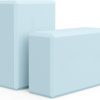Yoga Block, Soft Non-Slip Surface Premium Foam Blocks, Supportive, Lightweight, Odor Resistant, Yoga Accessories for Pilates Meditation General Fitness Stretching Toning