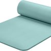 Yoga Mat 1/2″ Thick w/Nylon Strap for Men & Women – Non Slip Exercise Mat for Yoga, Pilates, Stretching, Floor & Fitness Workouts