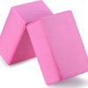 2 High Density Yoga Blocks, 9″x6″x4″ Each, Pair, Multiple Colors
