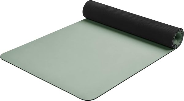 5mm Yoga Mat – Fitness Mat for Women, Men & Children, Slip-Resistant and Moisture Absorbing Exercise Mat for Home, Pilates, Yoga and Floor Workouts
