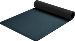 5mm Yoga Mat – Fitness Mat for Women, Men & Children, Slip-Resistant and Moisture Absorbing Exercise Mat for Home, Pilates, Yoga and Floor Workouts