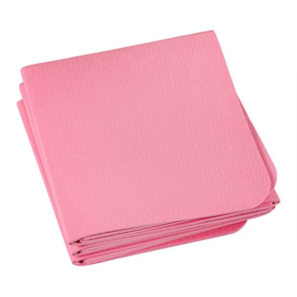 Non-Slip Foldable Yoga Mat for Home Workouts – Lightweight, Portable, and Durable