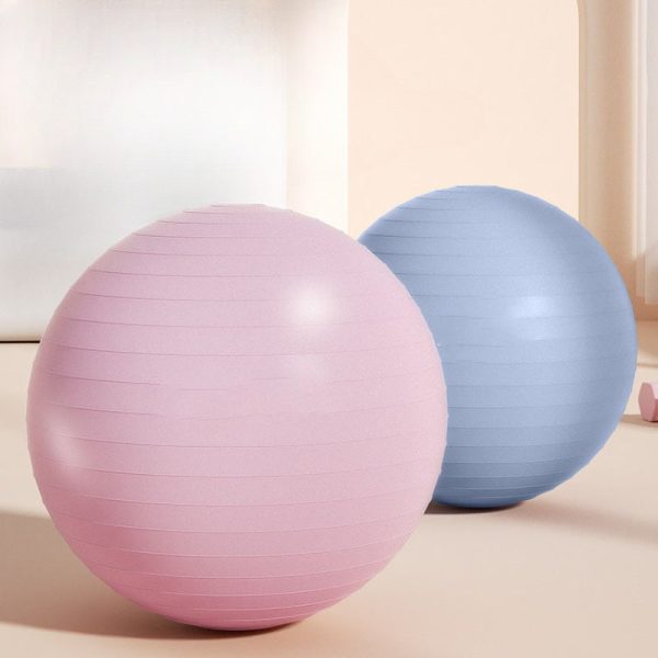 1pc PVC Exercise Yoga Ball – Thickened Anti-Burst Fitness Ball.