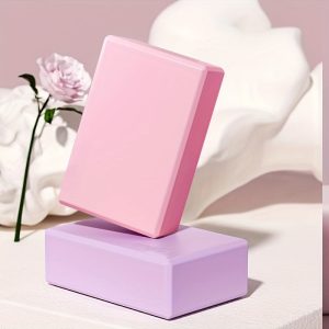 2pc Macaroon Yoga Brick – Perfect for Back Muscle Massage, Stretching, and Body Shaping