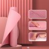 1pc Non-slip Soft Yoga Mat, Waterproof 1cm/0.4in Thickness Fitness Mat, Suitable For Home Use, Sports, Yoga And Pilates