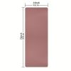 1pc Solid Color Double-sided Non-slip Yoga Mat, Thicken TPE Pilates Mat, Workout Auxiliary Equipment